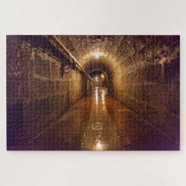 Alte Saline Salt Mine Tunnel Jigsaw Puzzle (Horizontal)