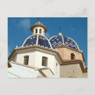 Altea Church postcard
