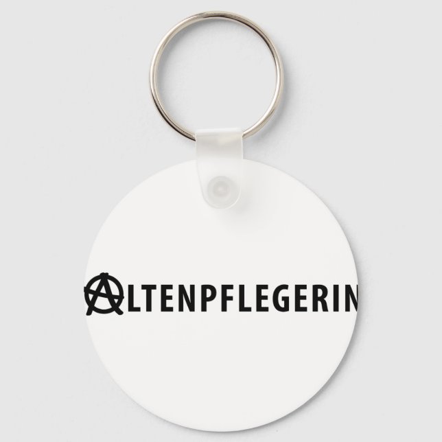 altenpflegerin keychain (Front)