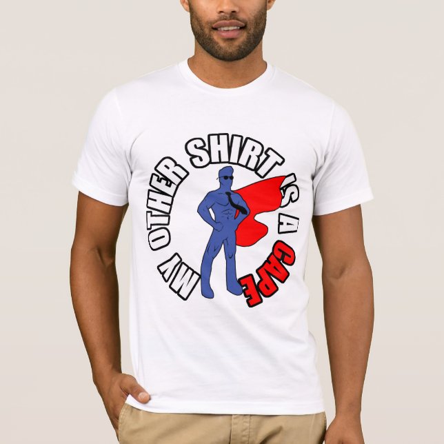 Alter Ego: Red Cape T-Shirt (Front)