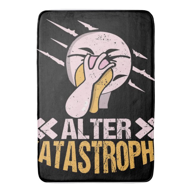 Alter Katastrophe Flamingo | Gifts Owner Flamingo Bath Mat (Front Vertical)