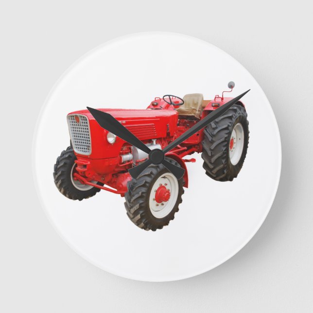Alter Traktor Güldner G 75 AS Round Clock (Front)
