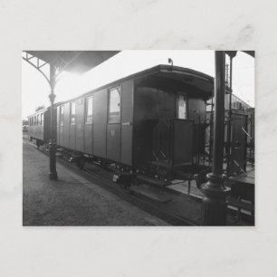 Alter Zugwagon Postcard