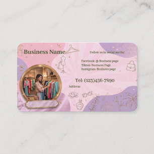 alteration repairs business card template