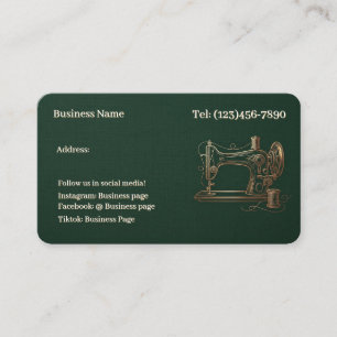 Alterations Business Card