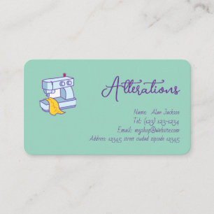 Alterations Business Card