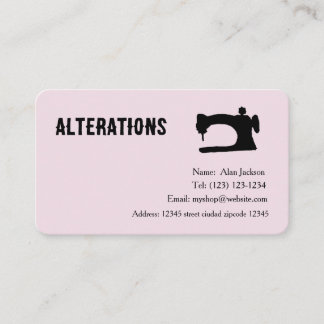 ALTÉRATIONS CARTES DE VISITE
