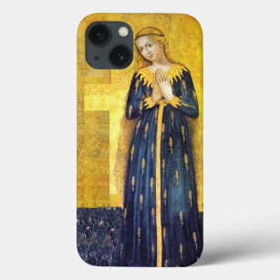Altered Image of Madonna of the Wheat iPhone 13 Case