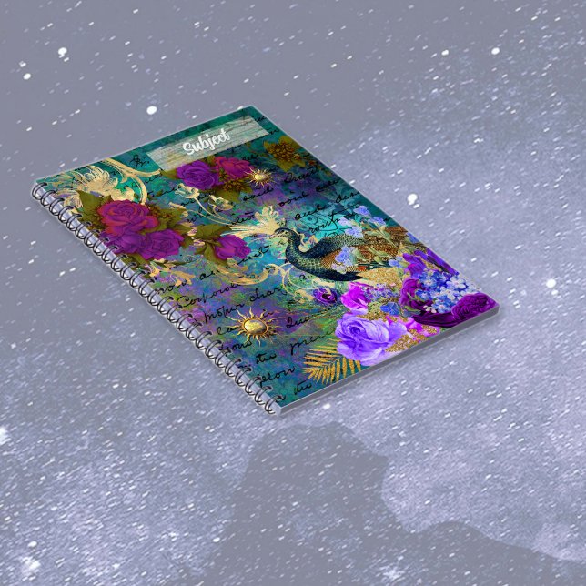 Altered Peacock Notebook (Creator Uploaded)