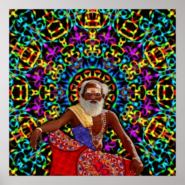 Altered Perceptions of a Holy Man Poster (Front)