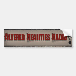 Altered Realities Radio Logo Bumper Sticker