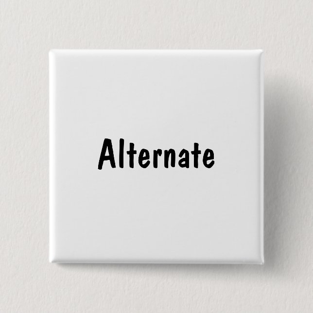 Alternate 2 Inch Square Button (Front)