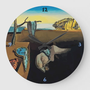 Alternate Time, Famous Art Large Clock