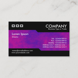 Alternating - Alien Sky Texture Business Card