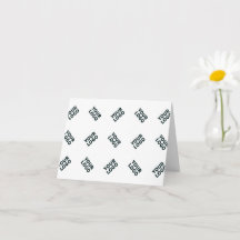 Alternating Business Logo or Image Pattern | White