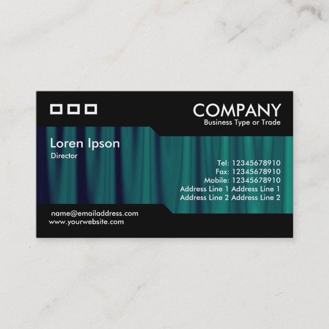 Alternating - Drapery 03 Business Card (Front)