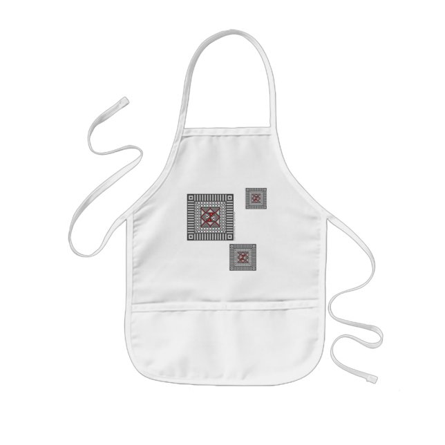 Alternating Geometric Apron (Front)