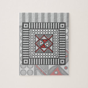 Alternating Geometric Puzzle