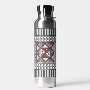 Alternating Geometric Water Bottle