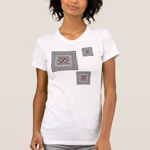 Alternating Geometric Women's Light Shirt