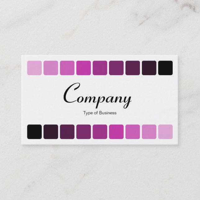 Alternating Shades v2 Business Card (Front)