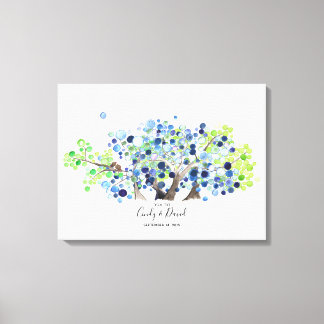 Alternative au livre d'hôtes - Toile - Forêt roman