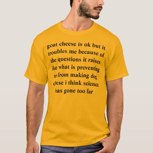 alternative cheeses T-Shirt (Front)