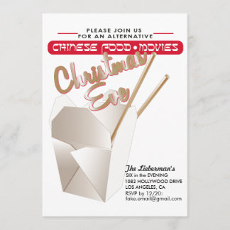 Alternative Christmas Eve Invitation