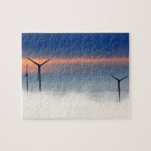 Alternative Energy - Wind Power in the Clouds Jigsaw Puzzle