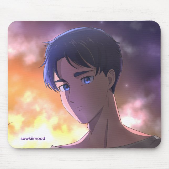 Alternative Eren Mouse Pad (Front)