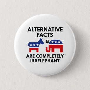 Alternative Facts 2 Inch Round Button