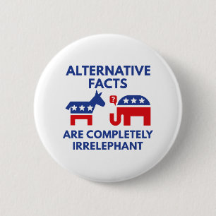 Alternative Facts 2 Inch Round Button