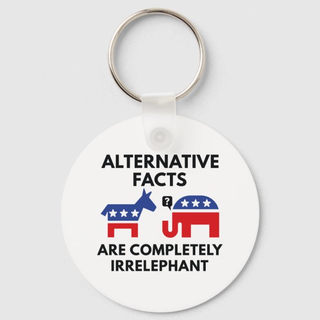Alternative Facts Keychain (Front)