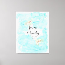 Alternative Livre d'Or de Mariage à l'Aquarelle du