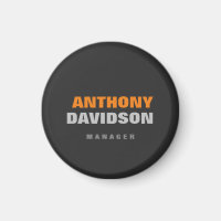 Alternative Perfect Size Grey Orange Bold Text