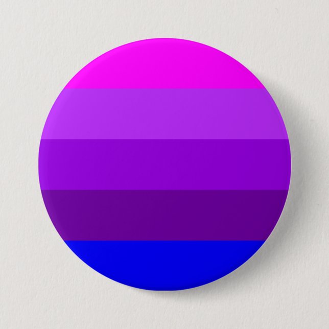 Alternative Transgender Pride Flag 3 Inch Round Button (Front)