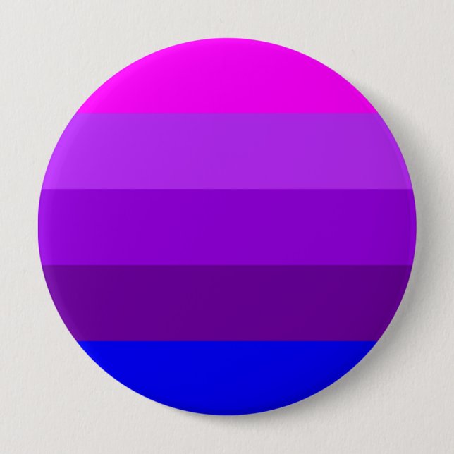 Alternative Transgender Pride Flag 4 Inch Round Button (Front)