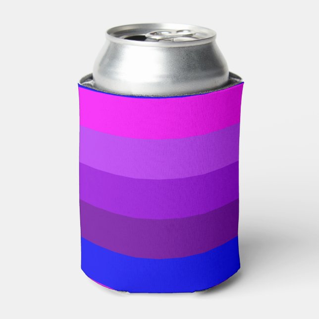 Alternative Transgender Pride Flag Can Cooler (Can Front)