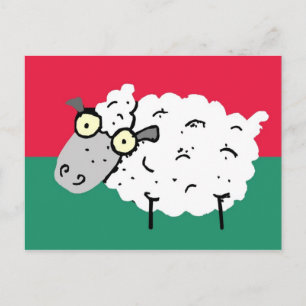 alternative welsh flag postcard