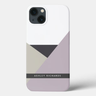 Althea Lilac Asbtract Personalized iPad Mini Case