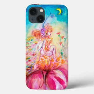 ALTHEA /Whimsical Fairy on the Pink Flower iPhone 13 Case
