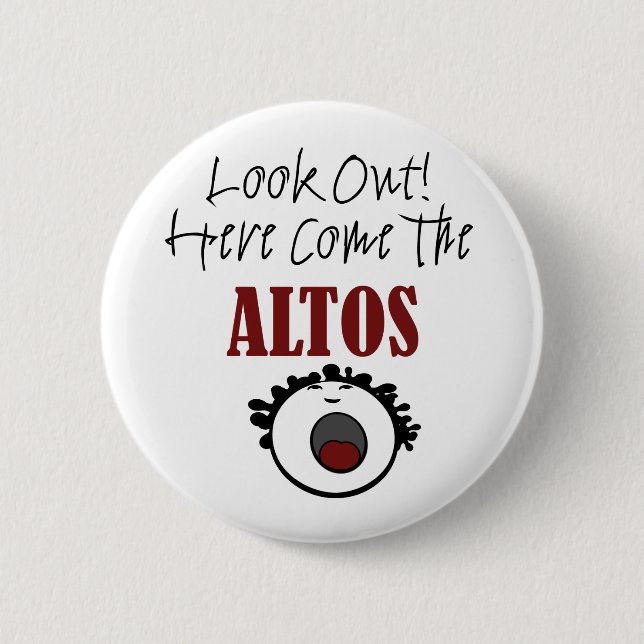 Alto 2 Inch Round Button (Front)