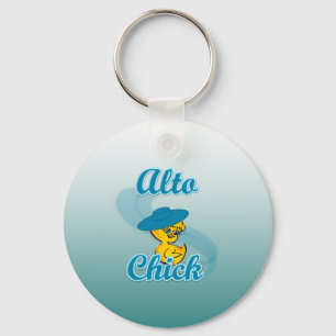 Alto Chick #3 Keychain