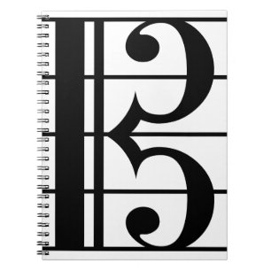 Alto Clef Notebook