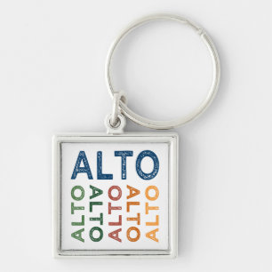 Alto Colourful Keychain