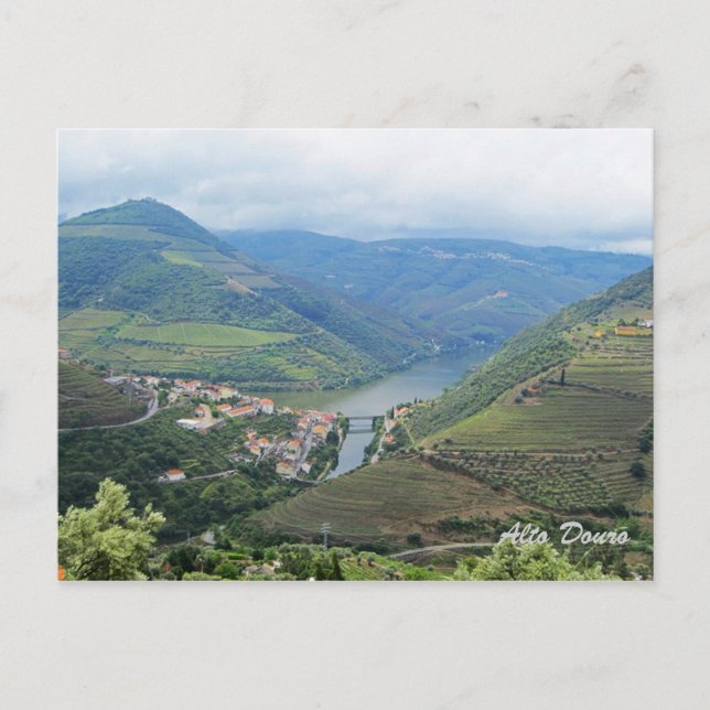 Alto Douro, Patrimoine mondial par carte postale U (Devant)