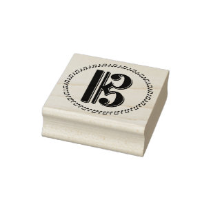 Alto or Tenor Clef Music Note Design C Clef Rubber Stamp