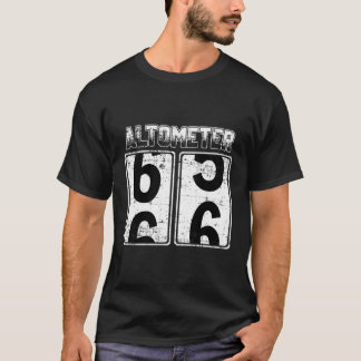 Altometer 65-66 66 Geburtstag Greeting Birth B-Day T-Shirt