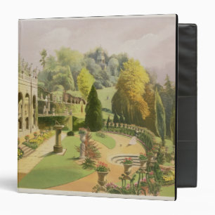 Alton Gardens, from 'The Gardens of England', 1857 Binder
