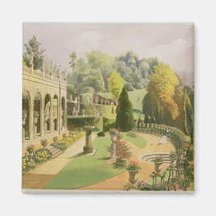 Alton Gardens, from 'The Gardens of England', 1857 Magnet
